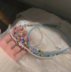 Phụ Kiện Vòng Cổ Chuỗi Hột