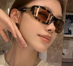 Mắt Kính Râm Y2K Thời Trang Chống Nắng